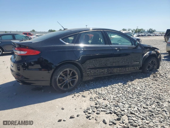 2018 Ford Fusion Hybrid SE with VIN 3FA6P0LU8JR234382, listed as a Copart auction lot 49222475 with 106,728 mi miles and Salvage Title. Bid and sale history available at carsss.com. Image 3.