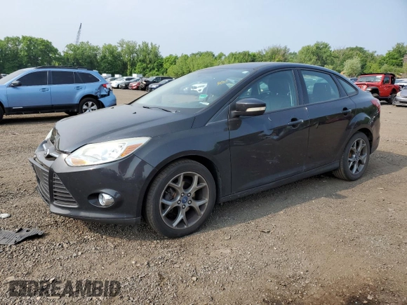 2013 Ford Focus SE with VIN 1FADP3F21DL280156, listed as a Copart auction lot 59814185 with 103,252 mi miles and Salvage title. Bid and sale history available at DreamBid. Image 1.