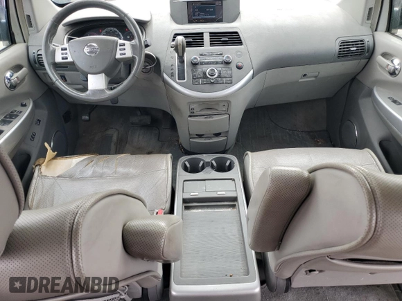 2009 Nissan Quest S with VIN 5N1BV28U29N108192, listed as a Copart auction lot 81455434 with 250,534 mi miles and Salvage Title. Bid and sale history available at carsss.com. Image 8.