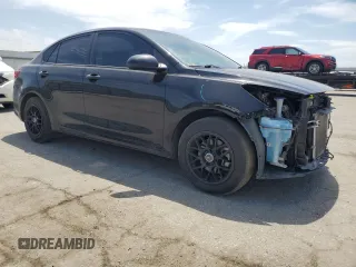2020 Kia Rio LX with VIN 3KPA24AD4LE260551, listed as a Copart auction lot 55239445 with 45,671 mi miles and Salvage Title. Bid and sale history available at DreamBid. Image 4.