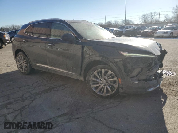 2024 Buick Envision Avenir with VIN LRBFZSE47RD046193, listed as a Copart auction lot 83297654 with 1,781 mi miles and Salvage Title. Bid and sale history available at carsss.com. Image 4.