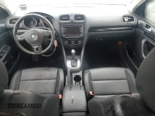 2012 Volkswagen Jetta TDI w/Sunroof & Nav with VIN 3VWPL7AJ1CM641355, listed as a Copart auction lot 62521145 with 94,791 mi miles and Salvage title. Bid and sale history available at DreamBid. Image 8.