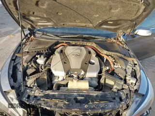 2014 Infiniti Q50 Hybrid Sport with VIN JN1AV7AP4EM691658, listed as a IAAI auction lot 41164910 with 90,521 mi miles and . Bid and sale history available at DreamBid. Image 10.