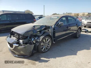 2021 Mazda 6 Grand Touring with VIN JM1GL1TY1M1614990, listed as a Copart auction lot 45022925 with 15,533 mi miles and Salvage Title. Bid and sale history available at carsss.com. Image 1.