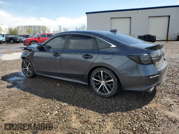2022 Honda Civic Touring z VIN 2HGFE1F91NH304319, wystawiony jako Copart lot #55896485 z przebiegiem 56 476 mil mil oraz Szkoda całkowita • Salvage title. Historia ofert i sprzedaży dostępna na DreamBid. Obrazek 2.
