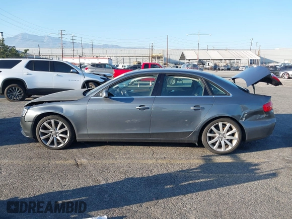 2013 Audi A4 2.0T Prestige with VIN WAUKFAFL8DN026009, listed as a IAAI auction lot 41653503 with 123,182 mi miles. Bid and sale history available at carsss.com. Image 15.
