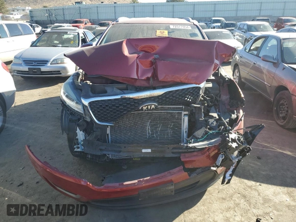 2018 Kia Sorento LX with VIN 5XYPG4A35JG406250, listed as a Copart auction lot 72577954 with 0 mi miles and Salvage Title. Bid and sale history available at carsss.com. Image 5.