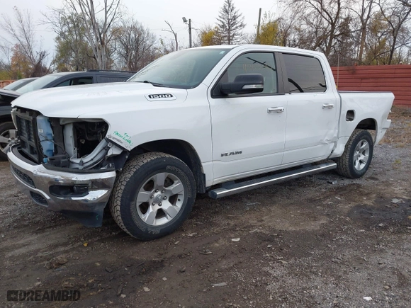 2020 Ram 1500 Big Horn with VIN 1C6RRFFG5LN284440, listed as a IAAI auction lot 40975635 with 105,400 mi miles. Bid and sale history available at carsss.com. Image 22.