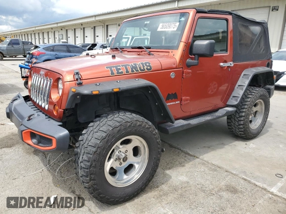 2009 Jeep Wrangler X z VIN 1J4FA24139L740959, wystawiony jako Copart lot #56509075 z przebiegiem 121 927 mil mil oraz Szkoda całkowita • Salvage title. Historia ofert i sprzedaży dostępna na DreamBid. Obrazek 1.