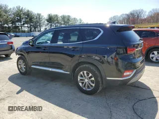 2020 Hyundai Santa Fe SEL with VIN 5NMS3CADXLH291954, listed as a Copart auction lot 49865405 with 39,773 mi miles and Salvage Title. Bid and sale history available at carsss.com. Image 2.