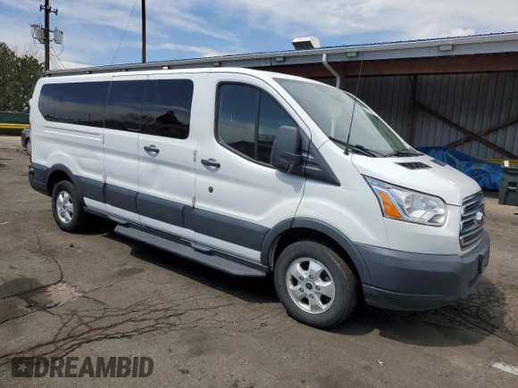 2018 Ford Transit Passenger XL with VIN 1FBZX2ZM1JKA86062, listed as a Copart auction lot 52635295 with 85,346 mi miles and Salvage title. Bid and sale history available at DreamBid. Image 4.