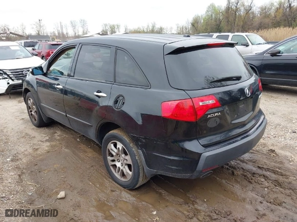 2009 Acura MDX Tech Pkg with VIN 2HNYD28649H505165, listed as a IAAI auction lot 41956746 with 193,327 mi miles. Bid and sale history available at carsss.com. Image 3.