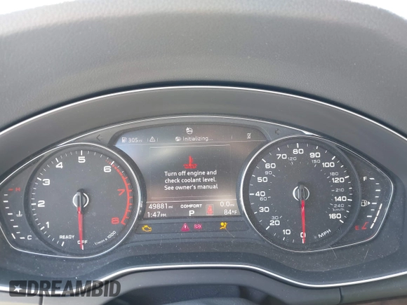 2019 Audi Q5 Premium with VIN WA1ANAFY3K2127433, listed as a IAAI auction lot 41786698 with 49,881 mi miles. Bid and sale history available at carsss.com. Image 7.