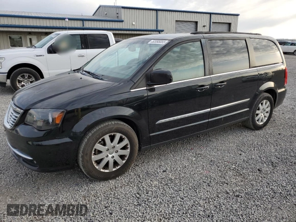 2013 Chrysler Town & Country Touring with VIN 2C4RC1BG2DR559690, listed as a Copart auction lot 52095855 with 254,704 mi miles and Salvage Title. Bid and sale history available at carsss.com. Image 1.