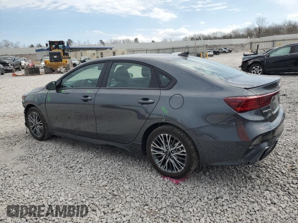 2024 Kia Forte GT-Line with VIN 3KPF54AD2RE784903, listed as a Copart auction lot 47818915 with 10,648 mi miles and Salvage Title. Bid and sale history available at carsss.com. Image 2.