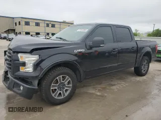2016 Ford F-150 XL with VIN 1FTEW1CF8GKD37718, listed as a Copart auction lot 51844905 with 148,667 mi miles and Salvage title. Bid and sale history available at DreamBid. Image 1.