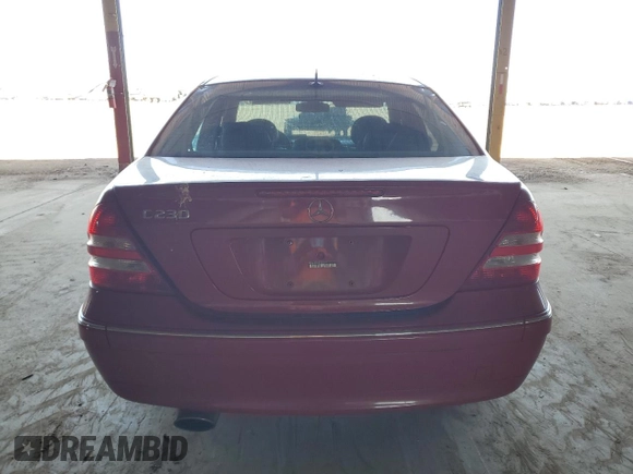 2005 Mercedes-Benz C 230 Kompressor with VIN WDBRF40J85F723023, listed as a Copart auction lot 58269855 with 144,597 mi miles and Clean title. Bid and sale history available at DreamBid. Image 6.