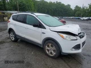 2014 Ford Escape SE with VIN 1FMCU9GX1EUE28700, listed as a Copart auction lot 59841745 with 135,210 mi miles and Salvage title. Bid and sale history available at DreamBid. Image 4.