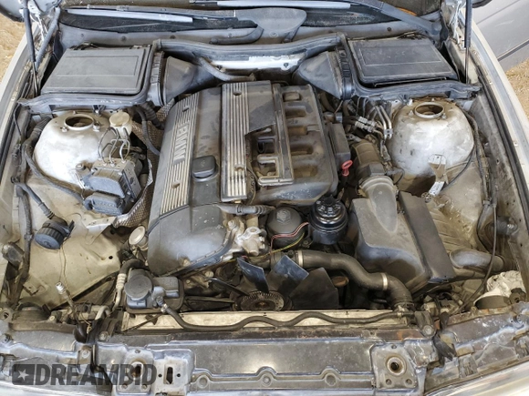 2000 BMW 5 Series 528iA with VIN WBADM6342YGU13478, listed as a Copart auction lot 59403404 with 0 mi miles and Salvage Title. Bid and sale history available at carsss.com. Image 11.