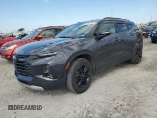 2021 Chevrolet Blazer LT с VIN 3GNKBCRSXMS505350, выставлен на аукционе Copart как лот 56597775 с пробегом 53 831 миль миль и Списание • Salvage title. История ставок и продаж доступна на DreamBid. Изображение 1.