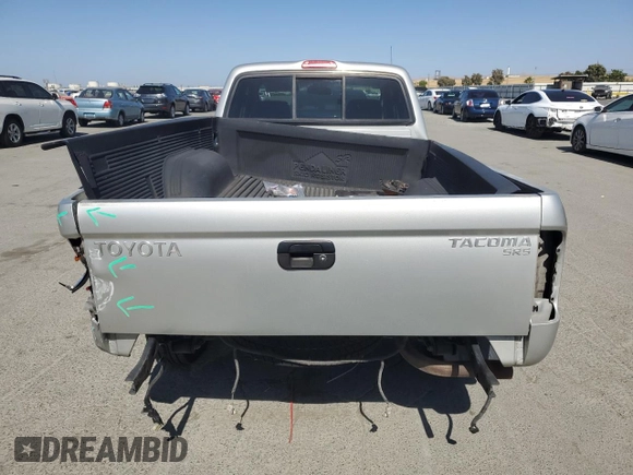 2003 Toyota Tacoma with VIN 5TEVL52NX3Z254676, listed as a Copart auction lot 60405355 with 222,872 mi miles and Salvage title. Bid and sale history available at DreamBid. Image 6.