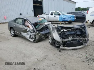 2007 Honda Civic Sdn LX with VIN 2HGFA16587H500074, listed as a Copart auction lot 59231744 with 0 mi miles and Salvage Title. Bid and sale history available at carsss.com. Image 4.
