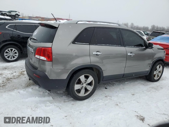 2012 Kia Sorento EX with VIN 5XYKUDA20CG188196, listed as a Copart auction lot 88105895 with Not Provided miles and Salvage Title. Bid and sale history available at carsss.com. Image 3.