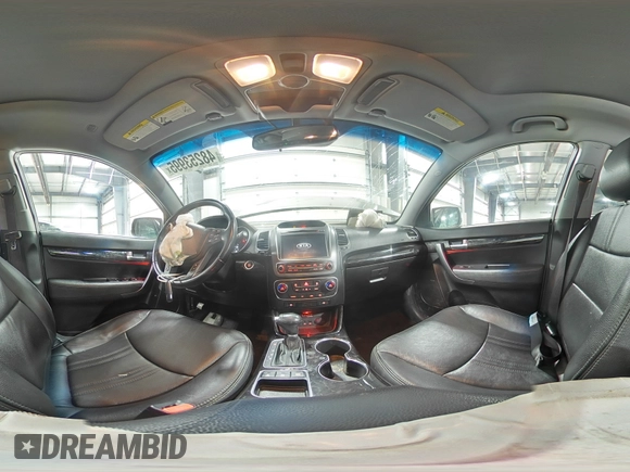 2014 Kia Sorento SX with VIN 5XYKWDA78EG477870, listed as a Copart auction lot 48253995 with 141,640 mi miles and Salvage Title. Bid and sale history available at carsss.com. Image 16.