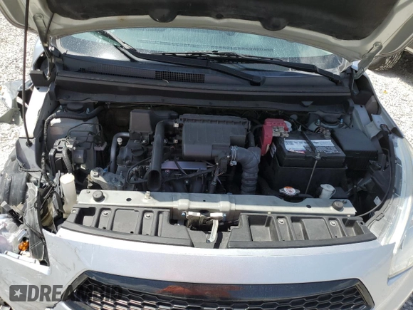 2020 Mitsubishi Mirage ES z VIN ML32F3FJ5LHF11336, wystawiony jako Copart lot #57326845 z przebiegiem 64 411 mil mil oraz Szkoda całkowita • Salvage title. Historia ofert i sprzedaży dostępna na DreamBid. Obrazek 11.