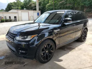 2014 Land Rover Range Rover Sport HSE with VIN SALWR2WF2EA347928, listed as a Copart auction lot 60738825 with 125,944 mi miles and Salvage title. Bid and sale history available at DreamBid. Image 1.