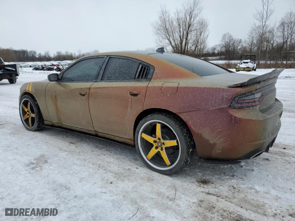 2017 Dodge Charger SXT with VIN 2C3CDXJGXHH557676, listed as a Copart auction lot 87850045 with 79,316 mi miles and Salvage Title. Bid and sale history available at carsss.com. Image 2.