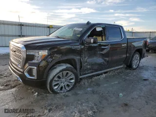 2022 GMC Sierra 1500 Limited Denali with VIN 1GTU9FEL6NZ233459, listed as a Copart auction lot 88105615 with 0 mi miles and Salvage Title. Bid and sale history available at carsss.com. Image 1.