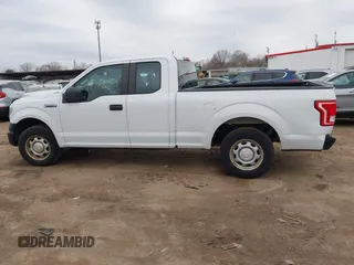 2015 Ford F-150 XL with VIN 1FTEX1C89FFC28643, listed as a IAAI auction lot 41740605 with 317,438 mi miles. Bid and sale history available at carsss.com. Image 14.