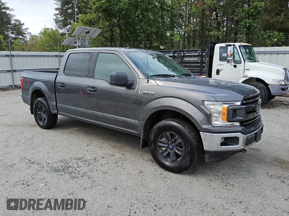2018 Ford F-150 XL with VIN 1FTEW1EB6JFA50789, listed as a Copart auction lot 50126075 with 149,951 mi miles and Clean Title. Bid and sale history available at carsss.com. Image 4.
