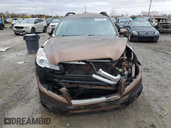 2013 Subaru Outback Premium with VIN 4S4BRCBC7D3267286, listed as a Copart auction lot 47787605 with 125,747 mi miles and Clean Title. Bid and sale history available at carsss.com. Image 5.