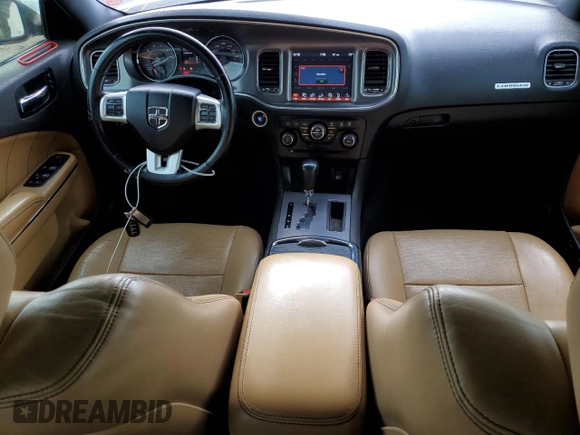 2012 Dodge Charger RT with VIN 2C3CDXCT2CH239697, listed as a Copart auction lot 54951124 with 144,692 mi miles and Salvage Title. Bid and sale history available at DreamBid. Image 8.