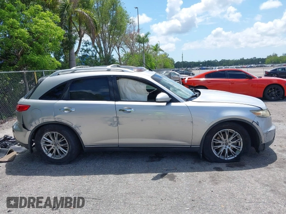 2005 Infiniti FX with VIN JNRAS08W85X210612, listed as a IAAI auction lot 42363099 with 137,868 mi miles and . Bid and sale history available at DreamBid. Image 13.