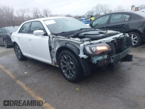 2015 Chrysler 300 with VIN 2C3CCAGG9FH876250, listed as a IAAI auction lot 41083678 with 185,657 mi miles. Bid and sale history available at carsss.com. Image 1.