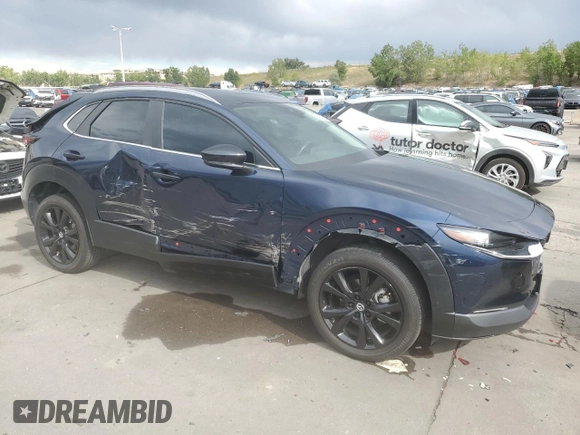 2022 Mazda CX-30 2.5 Turbo with VIN 3MVDMBAY2NM444117, listed as a Copart auction lot 70339374 with 29,260 mi miles and Salvage Title. Bid and sale history available at DreamBid. Image 4.