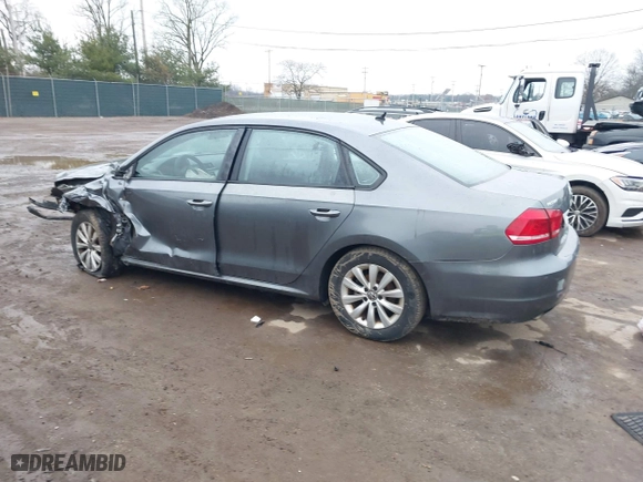 2012 Volkswagen Passat S w/Appearance with VIN 1VWAH7A34CC029189, listed as a IAAI auction lot 41110389 with 162,406 mi miles. Bid and sale history available at carsss.com. Image 15.
