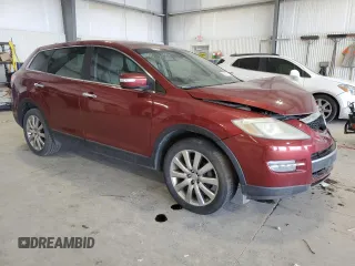 2009 Mazda CX-9 Touring with VIN JM3TB28V790172971, listed as a Copart auction lot 52547735 with 162,921 mi miles and Salvage Title. Bid and sale history available at carsss.com. Image 4.