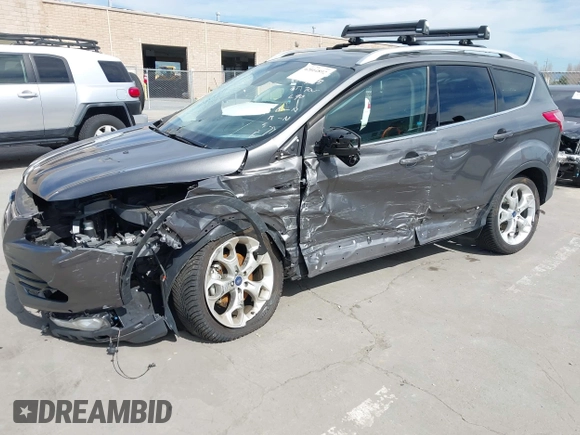2013 Ford Escape Titanium with VIN 1FMCU0J91DUD39570, listed as a IAAI auction lot 42014892 with 55,184 mi miles and . Bid and sale history available at DreamBid. Image 17.