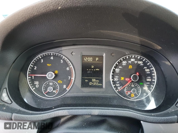 2015 Volkswagen Passat Limited Edition with VIN 1VWAT7A32FC079205, listed as a Copart auction lot 61529005 with 104,355 mi miles and Salvage title. Bid and sale history available at DreamBid. Image 9.