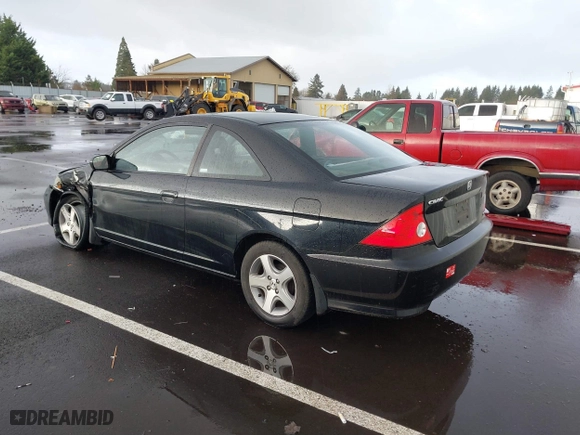 2004 Honda Civic EX with VIN 1HGEM21064L024104, listed as a IAAI auction lot 41657928 with 137,731 mi miles. Bid and sale history available at carsss.com. Image 3.