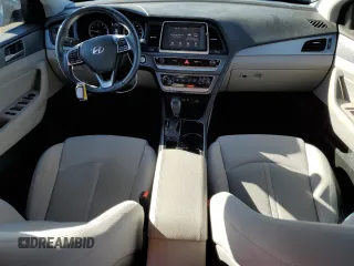 2018 Hyundai Sonata SEL with VIN 5NPE34AF8JH665109, listed as a Copart auction lot 55112215 with 70,569 mi miles and Non Repairable. Bid and sale history available at DreamBid. Image 8.