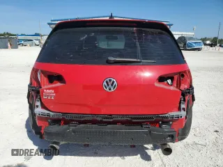 2017 Volkswagen Golf GTI S with VIN 3VW4T7AU7HM009187, listed as a Copart auction lot 47107875 with 0 mi miles and Salvage Title. Bid and sale history available at carsss.com. Image 6.