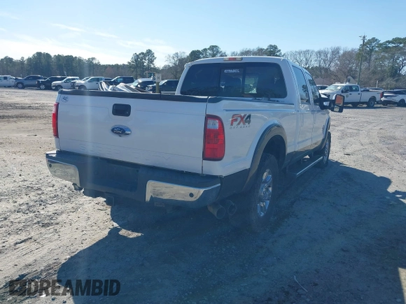 2016 Ford F-250 Lariat with VIN 1FT7W2BT7GEC28431, listed as a IAAI auction lot 41596097 with 302,307 mi miles and . Bid and sale history available at DreamBid. Image 4.