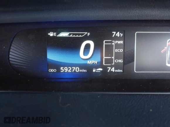 2019 Toyota Mirai with VIN JTDBVRBD3KA007083, listed as a IAAI auction lot 42172756 with 59,270 mi miles and . Bid and sale history available at carsss.com. Image 15.