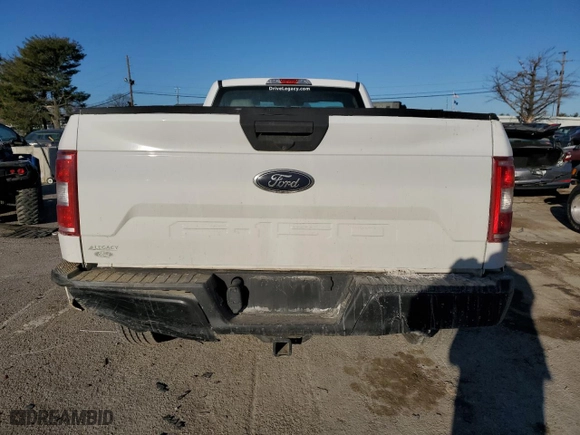 2018 Ford F-150 XL with VIN 1FTMF1E52JKC10731, listed as a Copart auction lot 43007235 with 52,486 mi miles and Salvage Title. Bid and sale history available at carsss.com. Image 6.