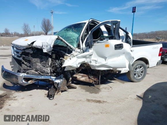 2007 Ford F-150 XLT with VIN 1FTRW14W27KC23309, listed as a IAAI auction lot 41639289 with Not provided miles and . Bid and sale history available at DreamBid. Image 6.